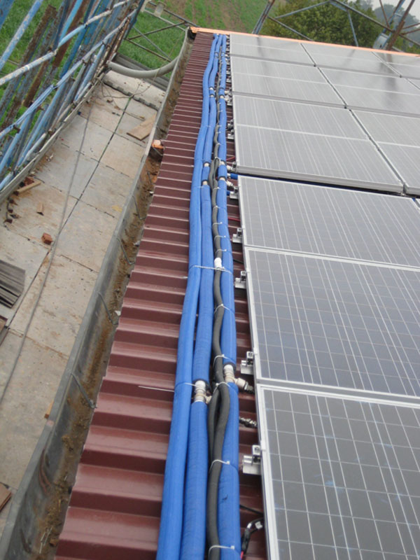 impianto termo-fotovoltaico residenziale